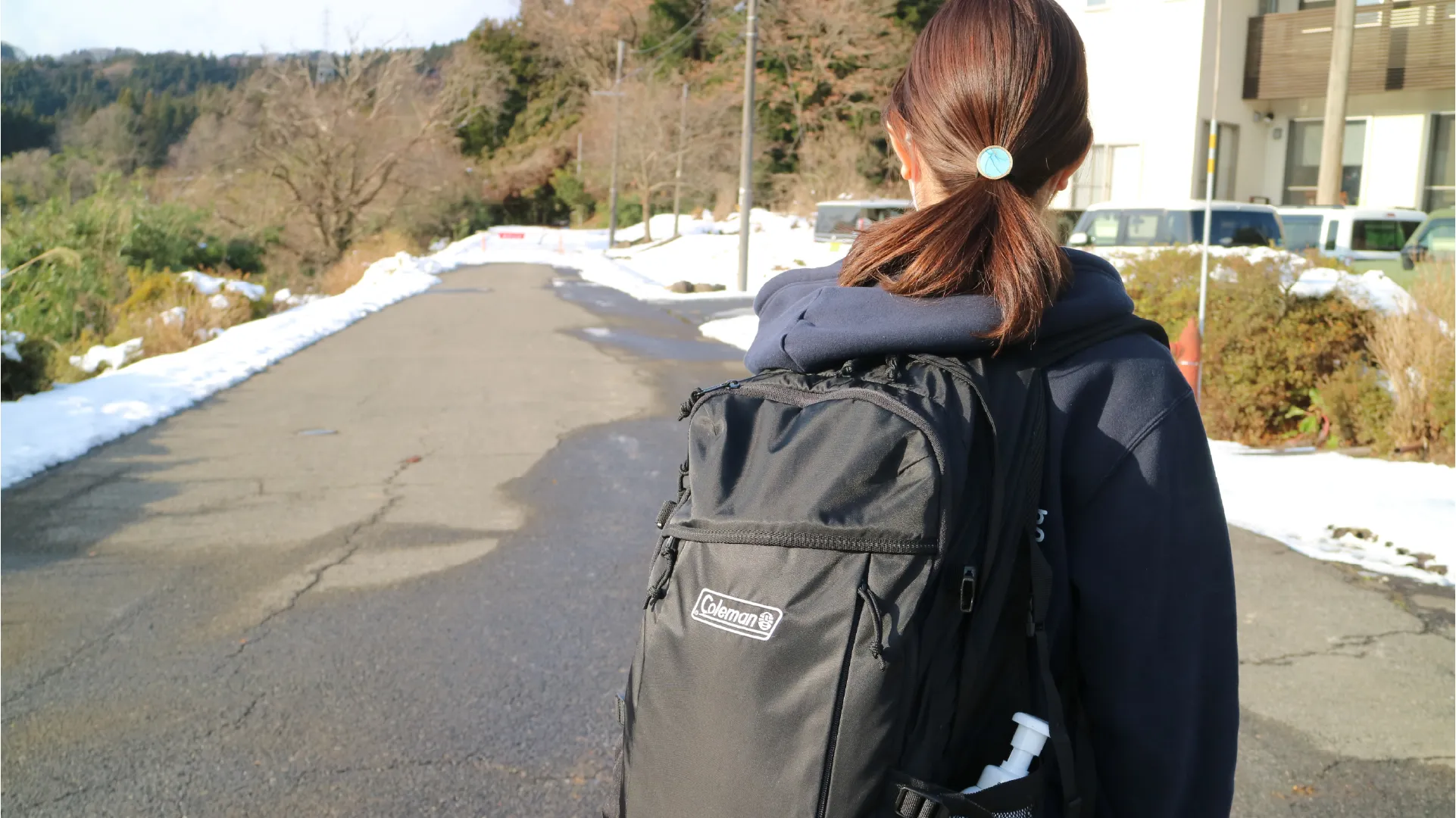 居宅介護支援訪問に向かう